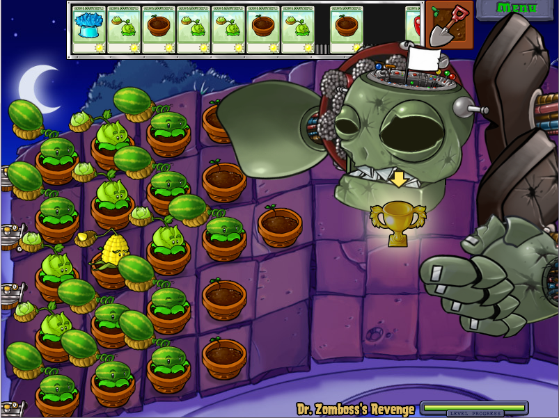 plants vs zombies plants do you dig up to plant new ones